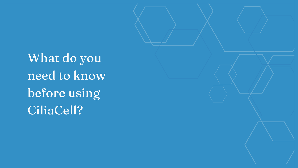 Load video: What do you need to know before using Ciliacell?
