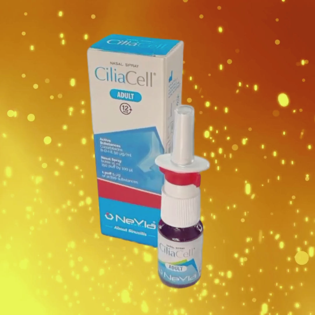 Charger la vidéo : CiliaCell Spray Nasal - Adulte
